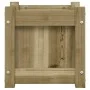 Jardineras de exterior 2 unidades madera impregnada de pino by , Pots and planters - Ref: Foro24-837403, Price: 59,75 €, Disc...
