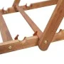 Folding beach chair fabric and multicolored wooden structure by vidaXL, Garden chairs - Ref: Foro24-43998, Price: 79,68 €, Di...