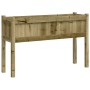Jardineras con patas 2 uds madera de pino impregnada by , Pots and planters - Ref: Foro24-837573, Price: 141,63 €, Discount: %