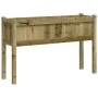 Jardineras con patas 2 uds madera de pino impregnada by , Pots and planters - Ref: Foro24-837573, Price: 140,17 €, Discount: %