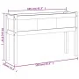 Außenblumenkästen mit Beinen, 2 Stück Massivholz Kiefer von , Töpfe und Pflanzgefäße - Ref: Foro24-837565, Preis: 100,85 €, R...