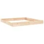 Arenero con asientos cuadrado madera maciza de pino by , sandboxes - Ref: Foro24-825044, Price: 97,78 €, Discount: %