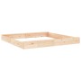 Sandkasten mit quadratischen Sitzen aus massivem Kiefernholz. von , Sandkästen - Ref: Foro24-825044, Preis: 101,93 €, Rabatt: %
