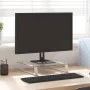 Soporte de monitor vidrio templado y metal blanco 40x35x8 cm by , Computer bases and risers - Ref: Foro24-374219, Price: 24,0...