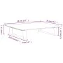 Soporte de monitor vidrio templado y metal blanco 40x35x8 cm by , Computer bases and risers - Ref: Foro24-374219, Price: 24,0...