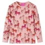 Kinderpyjama mit langen Ärmeln in Hellrosa, Größe 104. von , Kinderpyjamas - Ref: Foro24-13755, Preis: 15,19 €, Rabatt: %