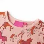 Kinderpyjama mit langen Ärmeln in Hellrosa, Größe 104. von , Kinderpyjamas - Ref: Foro24-13755, Preis: 15,19 €, Rabatt: %