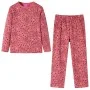 Kinderpyjama mit langen Ärmeln in Altrosa, Größe 104. von , Kinderpyjamas - Ref: Foro24-13760, Preis: 11,24 €, Rabatt: %