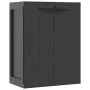 Außenlagerschrank aus schwarzem PP 65x37x85 cm von , Schließfächer und Lagerschränke - Ref: Foro24-364204, Preis: 109,06 €, R...
