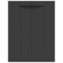Außenlagerschrank aus schwarzem PP 65x37x85 cm von , Schließfächer und Lagerschränke - Ref: Foro24-364204, Preis: 120,01 €, R...