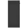 Außenlagerschrank aus schwarzem PP 65x37x85 cm von , Schließfächer und Lagerschränke - Ref: Foro24-364204, Preis: 109,06 €, R...