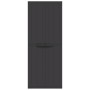Armario de almacenaje exterior PP negro 65x37x165 cm de , Taquillas y armarios de almacenamiento - Ref: Foro24-364206, Precio...