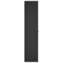 Außenlagerschrank aus schwarzem PP 65x37x165 cm von , Schließfächer und Lagerschränke - Ref: Foro24-364206, Preis: 173,82 €, ...