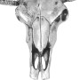 Silver aluminum wall decorative bull skull by , Figures, sculptures and statues - Ref: Foro24-243483, Price: 107,77 €, Discou...