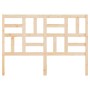 Cabecero de cama madera maciza de pino 156x4x104 cm de , Cabeceros y pies de cama - Ref: Foro24-818195, Precio: 49,39 €, Desc...