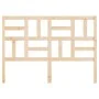 Cabecero de cama madera maciza de pino 156x4x104 cm de , Cabeceros y pies de cama - Ref: Foro24-818195, Precio: 48,61 €, Desc...