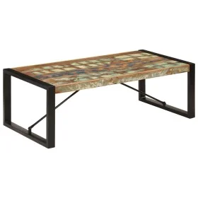 Solid recycled wood coffee table 120x60x40 cm by vidaXL, Coffee table - Ref: Foro24-247425, Price: 155,10 €, Discount: %