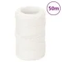 Intense white polypropylene boat rope 2 mm 50 m by , Ropes and metal cords - Ref: Foro24-152530, Price: 10,18 €, Discount: %