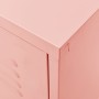 Rosafarbener TV-Schrank aus Stahl, 105 x 35 x 50 cm von , TV-Möbel - Ref: Foro24-336229, Preis: 130,89 €, Rabatt: %
