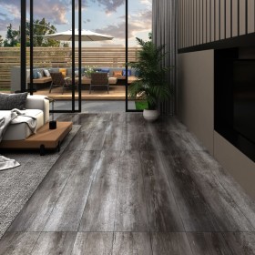 Selbstklebende PVC-Bodenfliesen in Holzoptik mit Streifen, 5,21 m², 2 mm. von , Böden und Teppiche - Ref: Foro24-330191, Prei...
