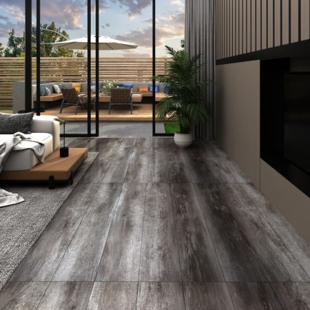 Selbstklebende PVC-Bodenfliesen in Holzoptik mit Streifen, 5,21 m², 2 mm. von , Böden und Teppiche - Ref: Foro24-330191, Prei...