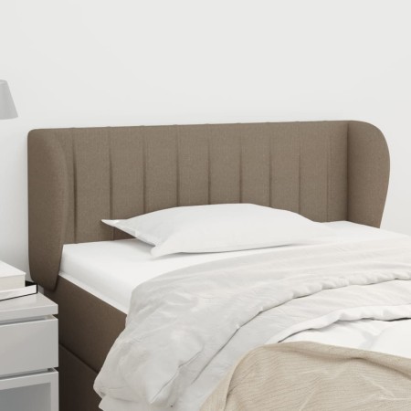 Kopfteil aus taupegrauem Stoff, 103 x 23 x 78/88 cm von , Kopf- und Fußteile - Ref: Foro24-3117376, Preis: 47,00 €, Rabatt: %