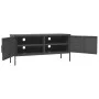 Anthrazitgrauer TV-Schrank aus Stahl 105x35x50 cm von , TV-Möbel - Ref: Foro24-336231, Preis: 142,86 €, Rabatt: %