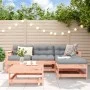 Juego de sofás de jardín 5 pzas madera maciza de abeto Douglas by , Garden sets - Ref: Foro24-3186184, Price: 286,29 €, Disco...