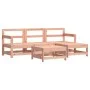 Juego de sofás de jardín 5 pzas madera maciza de abeto Douglas by , Garden sets - Ref: Foro24-3186184, Price: 286,29 €, Disco...
