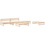 Juego de sofás de jardín 5 piezas madera maciza de pino by , Garden sets - Ref: Foro24-3186599, Price: 373,65 €, Discount: %