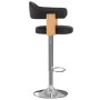 Küchenhocker 2 Stück Kunstleder gebogenes Holz schwarz von , Küchenhocker - Ref: Foro24-327336, Preis: 230,37 €, Rabatt: %