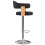 Küchenhocker 2 Stück Kunstleder gebogenes Holz schwarz von , Küchenhocker - Ref: Foro24-327336, Preis: 237,77 €, Rabatt: %