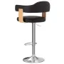 Küchenhocker 2 Stück Kunstleder gebogenes Holz schwarz von , Küchenhocker - Ref: Foro24-327336, Preis: 230,37 €, Rabatt: %