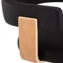 Küchenhocker 2 Stück Kunstleder gebogenes Holz schwarz von , Küchenhocker - Ref: Foro24-327336, Preis: 230,37 €, Rabatt: %