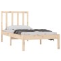 Bettgestell aus massivem Kiefernholz, 75 x 190 cm von , Betten und Lattenroste - Ref: Foro24-3105031, Preis: 85,55 €, Rabatt: %