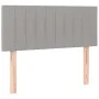Cama box spring con colchón tela gris claro 80x200 cm de , Camas y somieres - Ref: Foro24-3140729, Precio: 279,24 €, Descuent...