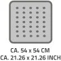 RIDDER Rutschfeste Badematte Playa 54x54 cm weiß 68401 von RIDDER, Teppiche und Badematten - Ref: Foro24-421563, Preis: 19,63...