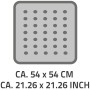 RIDDER Rutschfeste Badematte Playa 54x54 cm weiß 68401 von RIDDER, Teppiche und Badematten - Ref: Foro24-421563, Preis: 19,63...