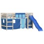Blaue Polyestervorhänge für Hochbetten von , Zubehör für Betten und Lattenroste - Ref: Foro24-835914, Preis: 26,73 €, Rabatt: %