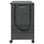 Gray rattan laundry basket with wheels 66x35x60 cm by , Laundry baskets - Ref: Foro24-372046, Price: 75,17 €, Discount: %