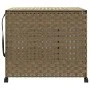 Rattan laundry basket with wheels 66x35x60 cm by , Laundry baskets - Ref: Foro24-372044, Price: 97,78 €, Discount: %