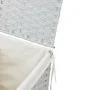 Laundry basket with lid white synthetic rattan 46x33x60 cm by , Laundry baskets - Ref: Foro24-372033, Price: 54,73 €, Discoun...