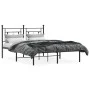 Bettgestell mit schwarzem Metallkopfteil 140x200 cm von , Betten und Lattenroste - Ref: Foro24-374340, Preis: 104,77 €, Rabat...