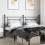 Cabecero de metal negro 180 cm de , Cabeceros y pies de cama - Ref: Foro24-374375, Precio: 43,94 €, Descuento: %