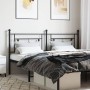 Kopfteil aus schwarzem Metall, 180 cm von , Kopf- und Fußteile - Ref: Foro24-374375, Preis: 44,64 €, Rabatt: %