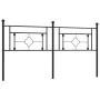 Cabecero de metal negro 180 cm de , Cabeceros y pies de cama - Ref: Foro24-374375, Precio: 43,94 €, Descuento: %