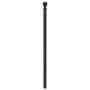 Kopfteil aus schwarzem Metall, 200 cm von , Kopf- und Fußteile - Ref: Foro24-374377, Preis: 38,64 €, Rabatt: %