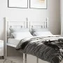 Cabecero de metal blanco 120 cm de , Cabeceros y pies de cama - Ref: Foro24-374419, Precio: 41,24 €, Descuento: %