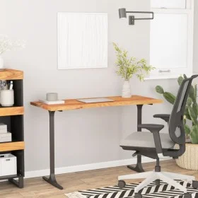 Rectangular acacia wood desk board 120x60x2.5 cm by , Desk accessories and products - Ref: Foro24-370173, Price: 100,73 €, Di...