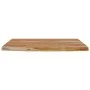 Rectangular wall shelf acacia wood live edge 50x30x2.5 cm by , Shelves and shelves - Ref: Foro24-370235, Price: 39,01 €, Disc...